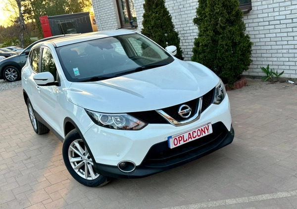 Nissan Qashqai cena 54300 przebieg: 84122, rok produkcji 2017 z Ostrołęka małe 172